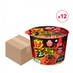 [오뚜기] 불오징어볶음면 용기 110G 1BOX 12개 (유통기한 26.06.19)