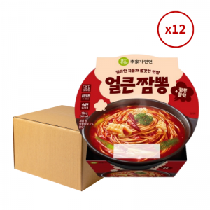 이가자연면 얼큰짬뽕 196g 12개 (1BOX)