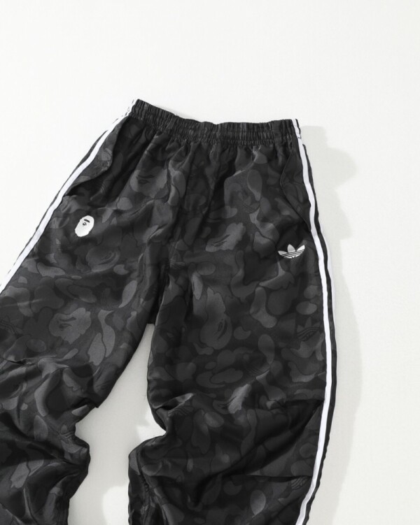 오픈마켓 우리들쇼핑,아디다스 ADIDAS 베이프 콜라보 카모 트랙 팬츠 블랙