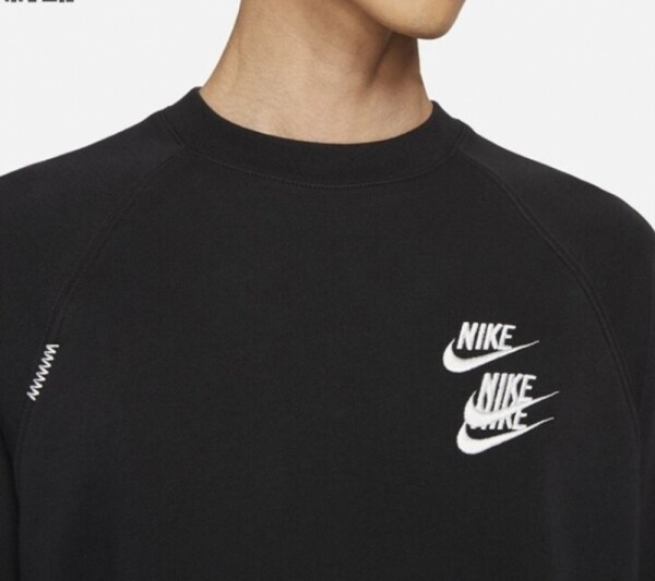 오픈마켓 우리들쇼핑,나이키 NIKE 스포츠웨어 크루넥 맨투맨 블랙 DV7381-010