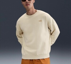 나이키 오버사이즈 크루 베이지 남성 트레이닝 세트 IB8360-229