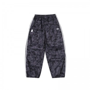 아디다스 ADIDAS 오리지널 카모 스트라이프 조거 팬츠 블랙