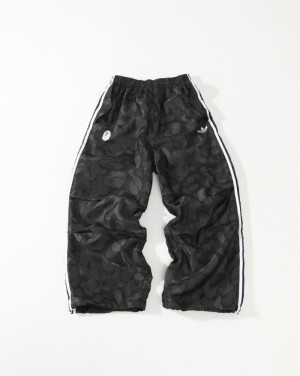 아디다스 ADIDAS 베이프 콜라보 카모 트랙 팬츠 블랙