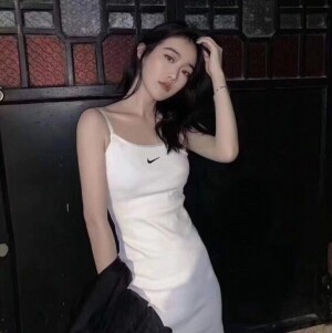나이키 스포츠웨어 립 JDI 여성 원피스 화이트 CD6444-110